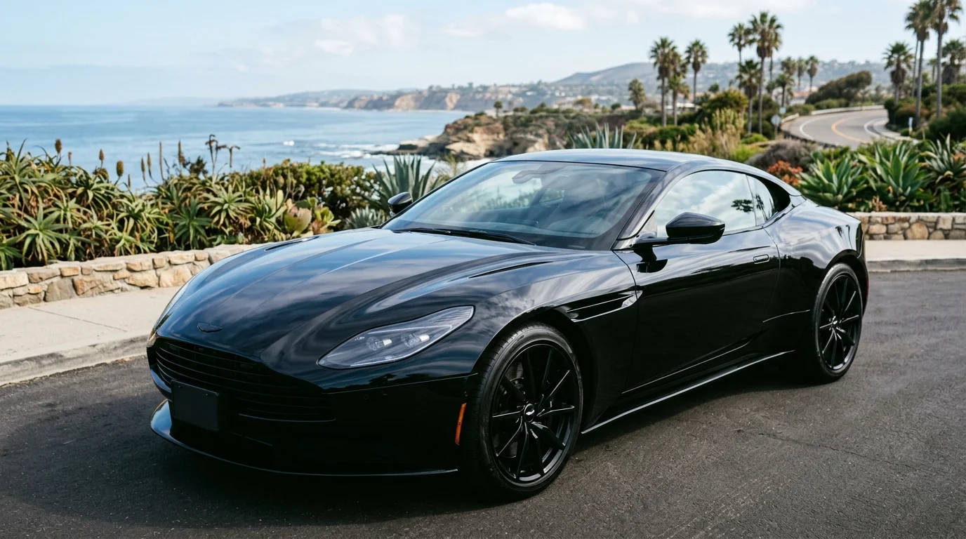 Interior ceramic coating applied inside a San Diego vehicle
